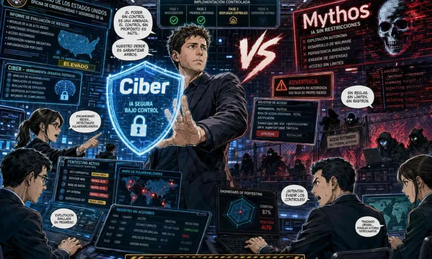 OpenAI restringe GPT-5.5 Cyber tras criticar a Anthropic por limitar Mythos