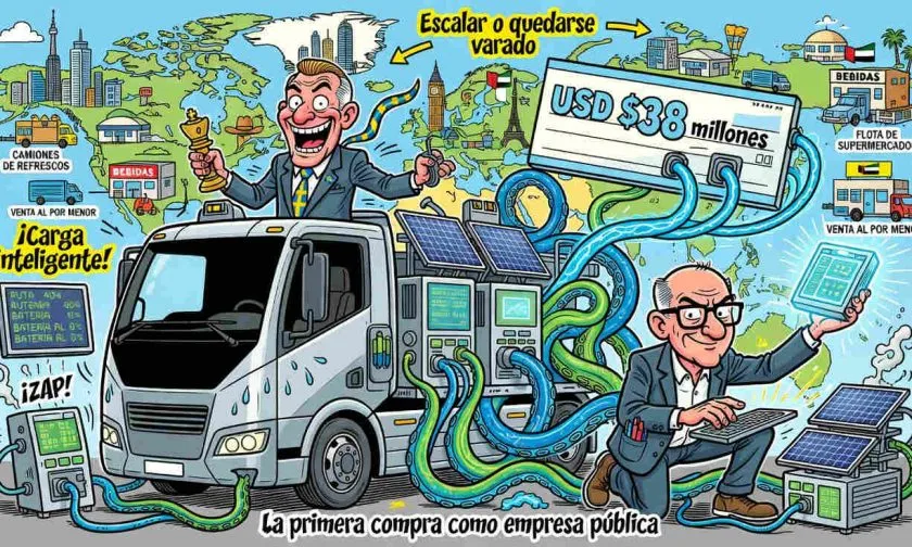 Einride compra Flipturn por USD $38 millones para acelerar la carga de camiones eléctricos