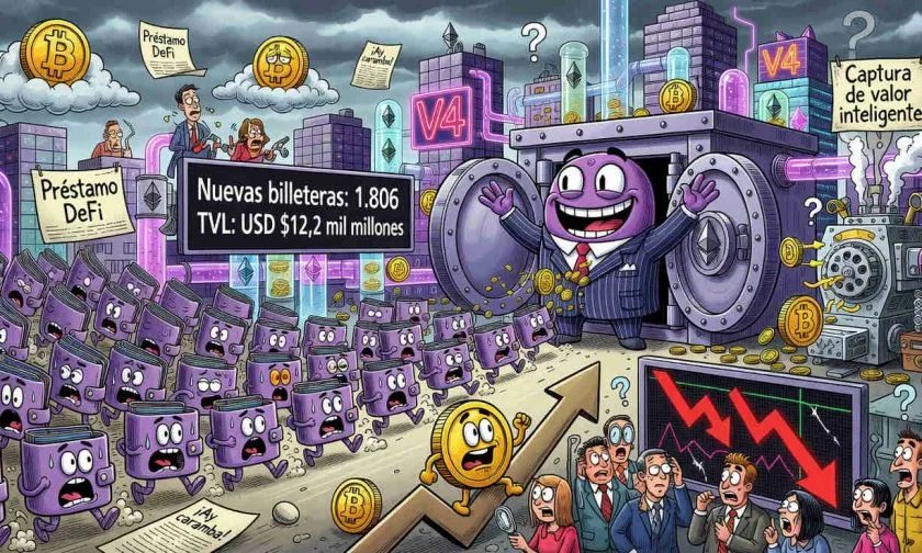 Aave revive a DeFi con su mayor salto de nuevas billeteras en casi cinco años