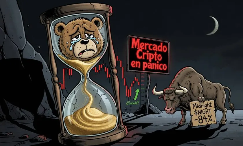 Midnight ($NIGHT) al borde del colapso mientras pierde un 84% desde su máximo histórico
