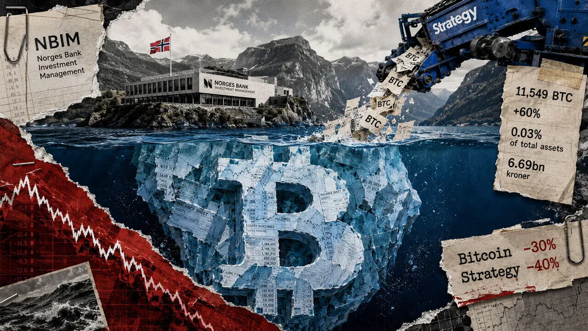Norway’s sovereign fund achieves 11,549 BTC exposure through public equities