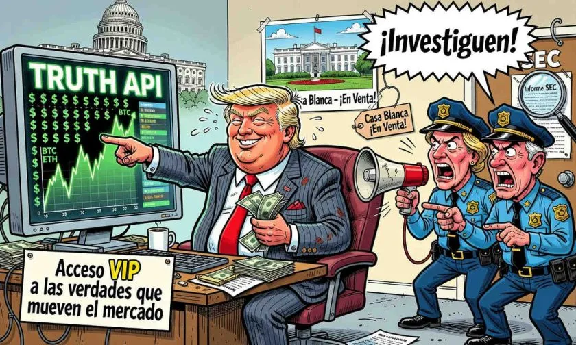 Trump Media lanza Truth API y ya enfrenta investigación de la SEC