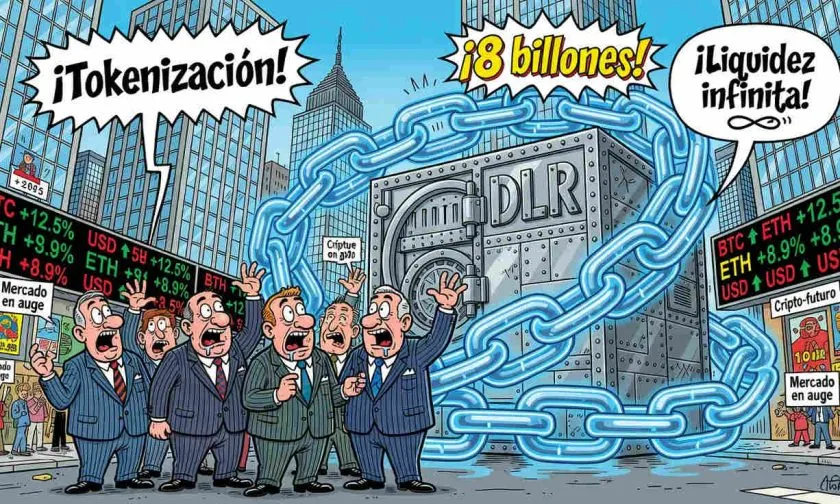 Broadridge procesa 8 billones de dólares en repos con blockchain y dispara su acción