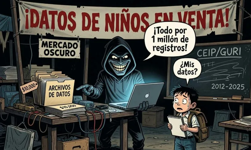 Datos de más de un millón de niños uruguayos en la dark web genera alarma