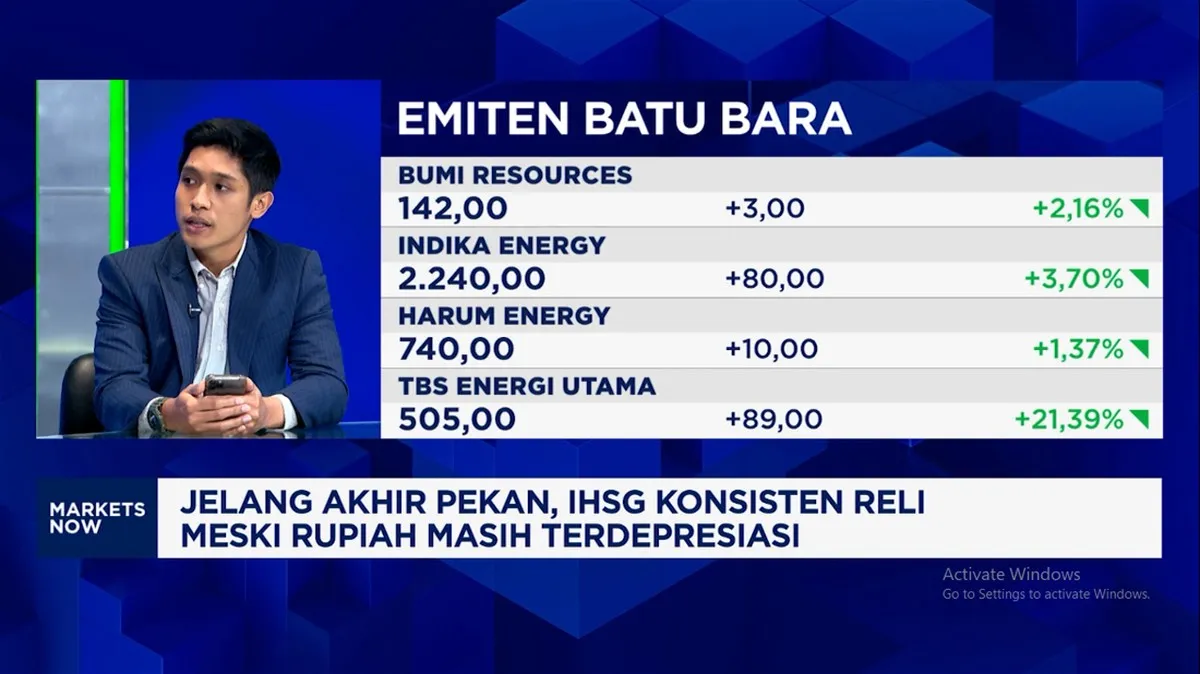 Suku bunga tinggi pengaruhi pergerakan rupiah dan sektor saham energi