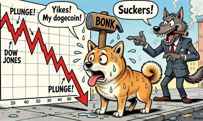 Bonk se desploma un 92% desde su máximo histórico y lucha por no perder el soporte de $0,0000040