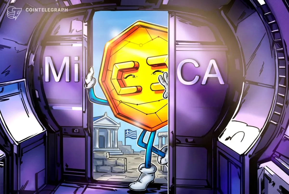 Grécia registra quatro provedores no MiCA enquanto nega alegações sobre Binance