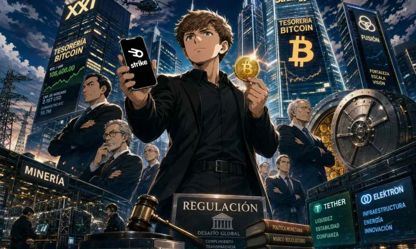 Galaxy ve a XXI de Jack Mallers como rival directo de Strategy tras fusión impulsada por Tether