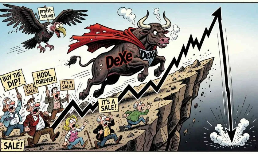 DEXE retrocede 3,08% mientras muestra señales de agotamiento tras el rally de junio 2026