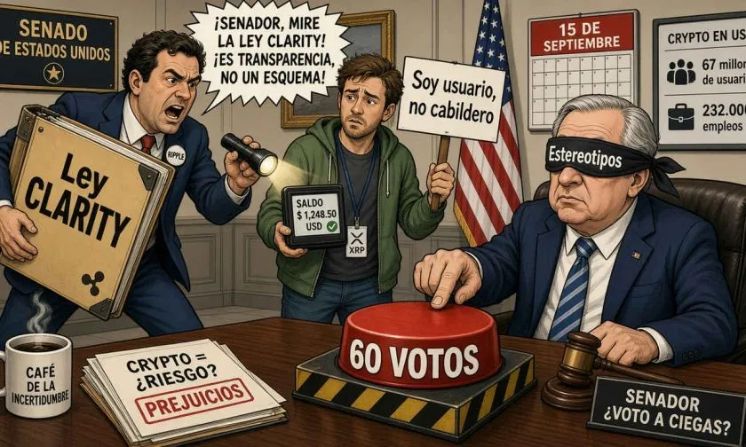 Ripple intenta asegurar apoyo demócrata para la Ley CLARITY en el Senado
