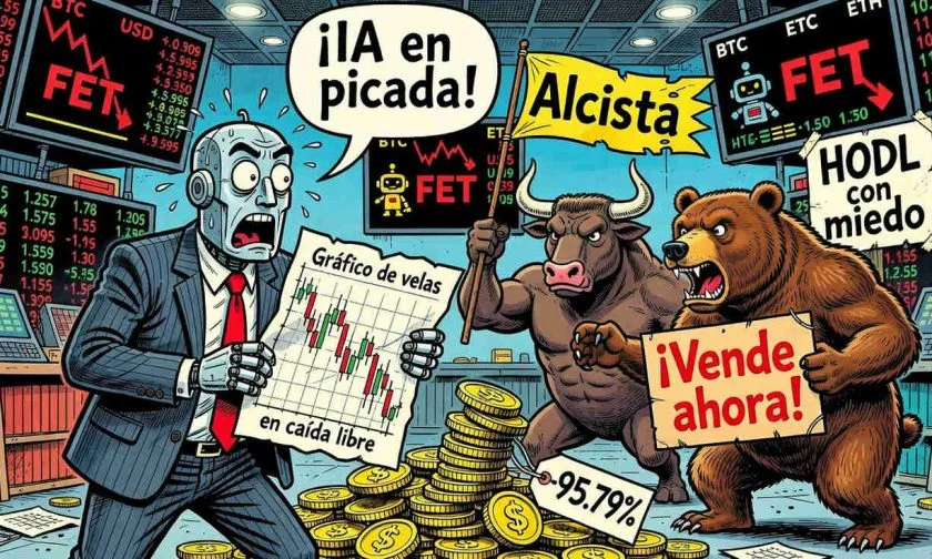 Fetch.ai experimenta un rebote del 3,5% aunque cae un 95% desde su máximo histórico
