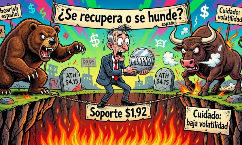 MORPHO cae 3,24%: presión bajista en soporte de $1,92 (2026-08-02)