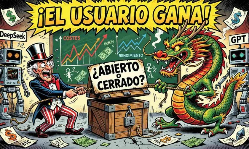 La competencia en IA se redefine: modelos abiertos vs cerrados destacan