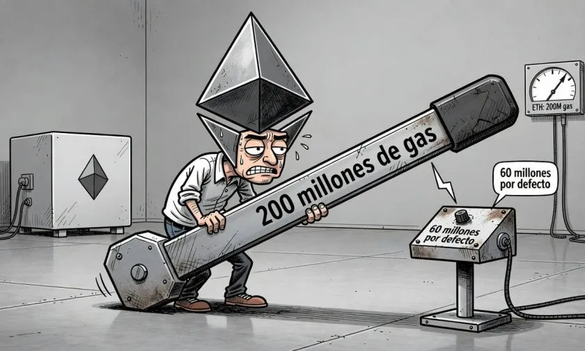 Ethereum lista para probar una preferencia de 200 millones de gas en Sepolia
