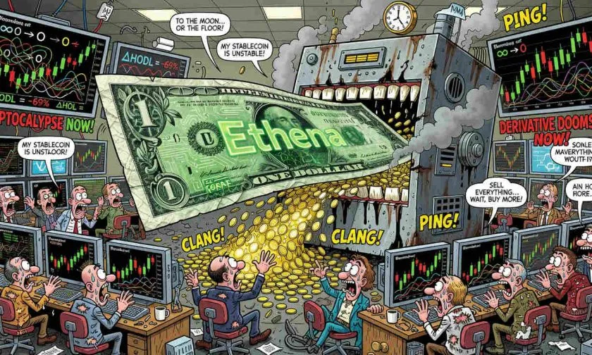 Ethena (ENA) explota un 24% tras récord de emisión de USDe
