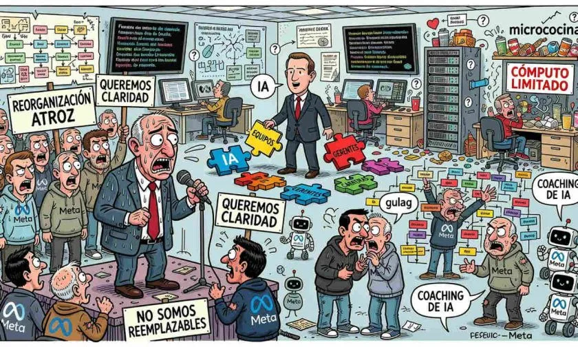 Meta admite un despliegue “atroz” en su reorganización para el desarrollo de la IA