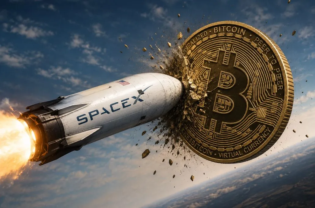 La salida a bolsa de SpaceX sería un golpe mayor para el precio de bitcoin