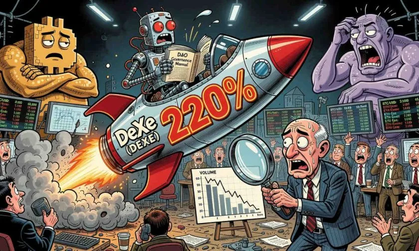 DeXe (DEXE) sube 6,16% el 5 de julio: ¿se aproxima una corrección?