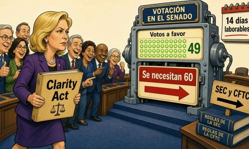 Senadora Gillibrand reafirma apoyo a la Ley CLARITY a pesar de la votación fallida