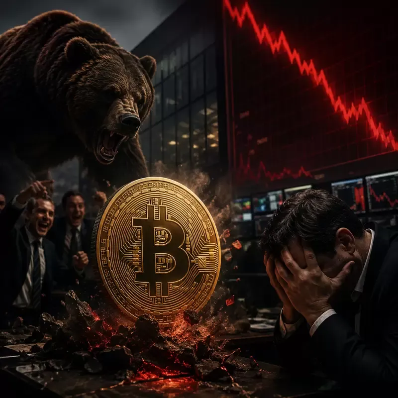 하루 5억 4,980만 달러 강제 청산...비트코인(BTC), 5만 9,000달러 일시 추락