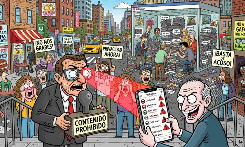 Meta enfrenta una pesadilla de moderación por el contenido grabado con sus gafas inteligentes