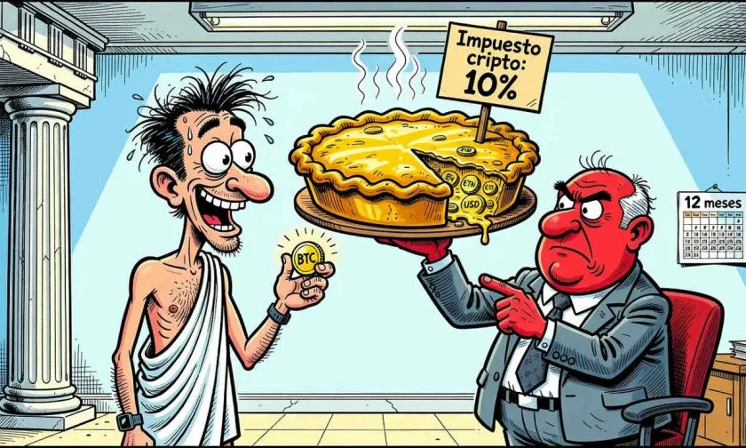 Grecia plantea un impuesto del 10% a las ganancias cripto y exime intercambios entre tokens