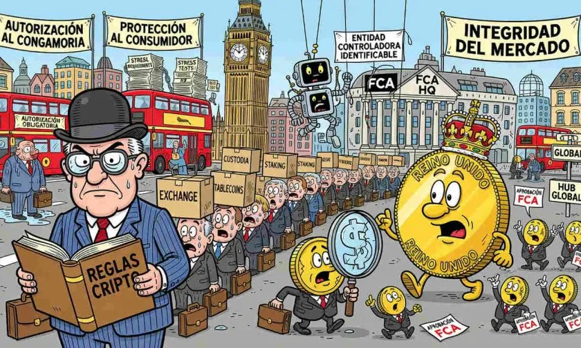 FCA finaliza reglas históricas para criptomonedas y redefine el juego en Reino Unido