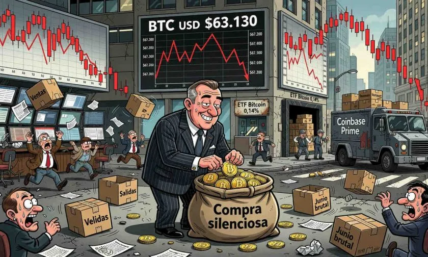 Morgan Stanley compra BTC en silencio mientras los ETF Bitcoin sufren salidas