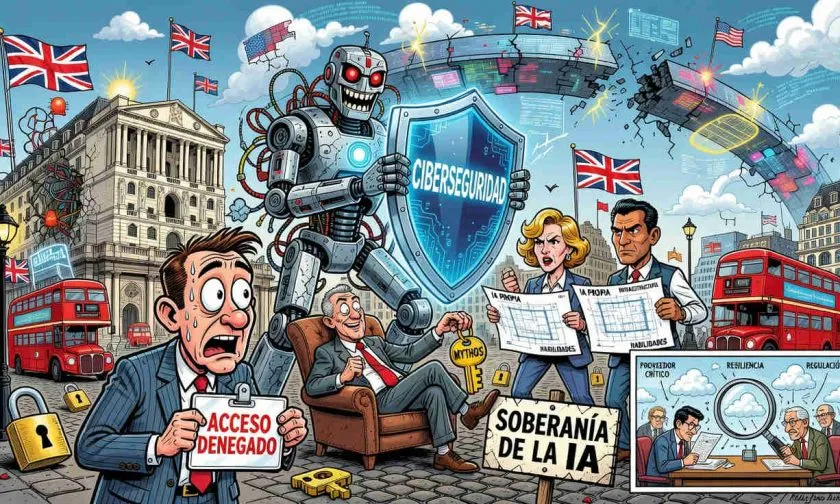 Bancos británicos quedan fuera de Mythos y enfrentan una alerta sobre su soberanía en IA