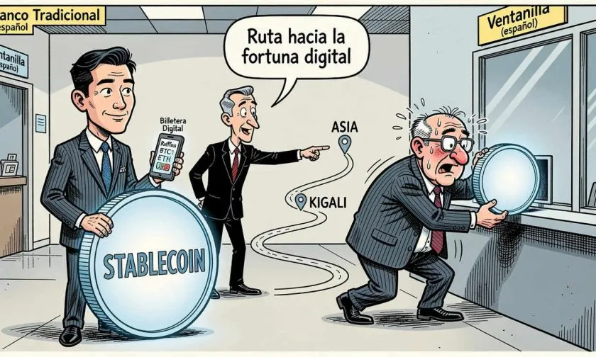 Raffles gestiona riqueza de nuevos herederos asiáticos mediante stablecoins