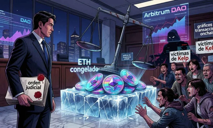 Bufete de EE. UU. busca bloquear ETH congelado del hackeo a Kelp en Arbitrum