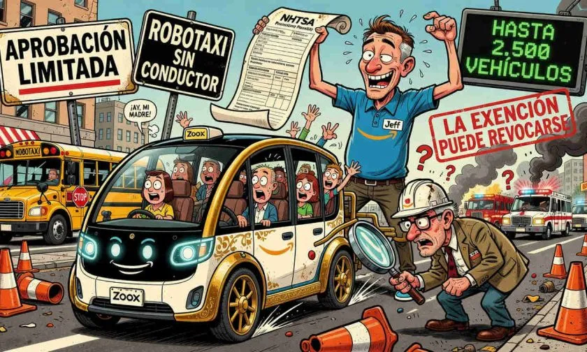 Zoox de Amazon es aprobado en EE.UU. para cobrar por robotaxis sin controles humanos