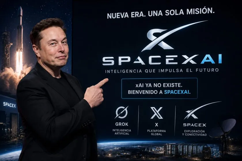 xAI cambia de marca: Elon Musk rebautiza su empresa de IA como SpaceXAI