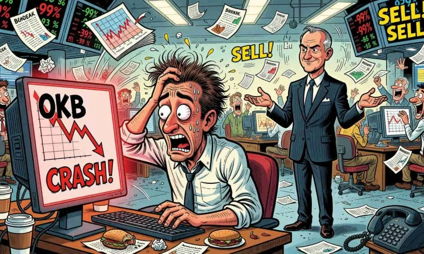 OKB cae un 7,67% y pone a prueba soportes clave tras corrección del mercado