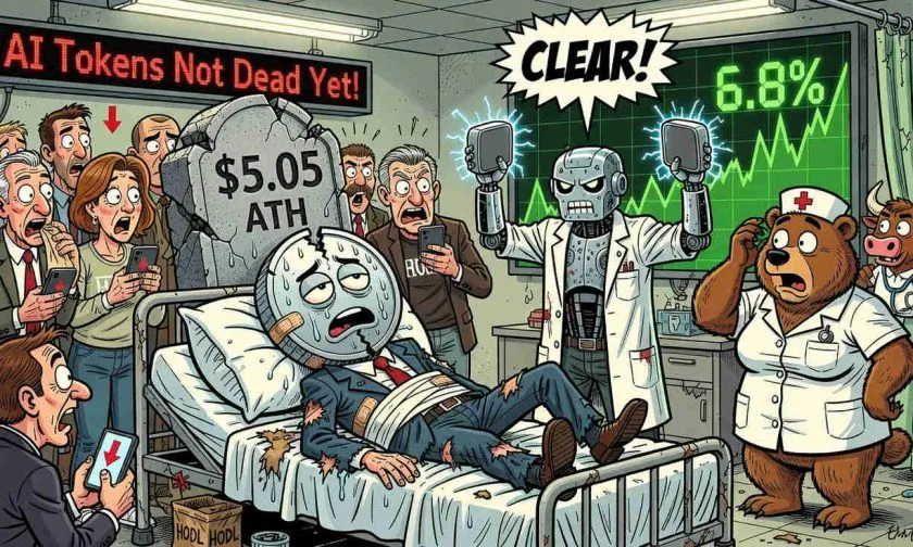 Virtuals Protocol se dispara un 6,8% y desafía la corrección del mercado de IA