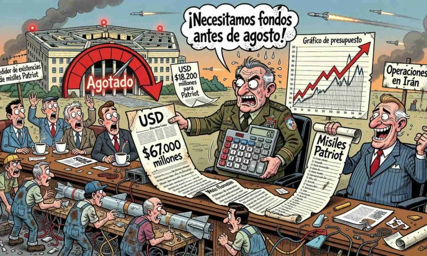Pentágono pide USD $67.000 millones para reponer misiles Patriot agotados