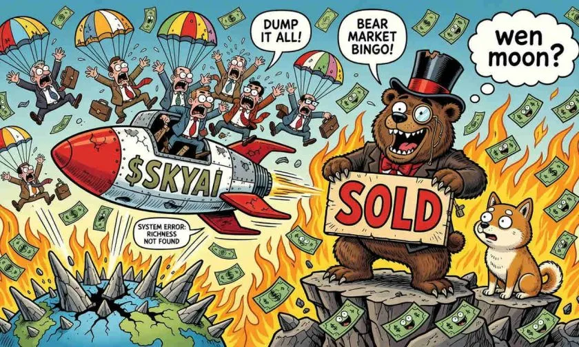 $SKYAI se desploma un 59% desde su máximo histórico: ¿es hora de comprar o vender?