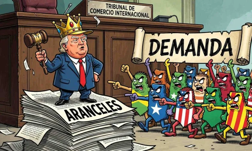 25 estados demócratas demandan a Trump por nuevos aranceles ilegales