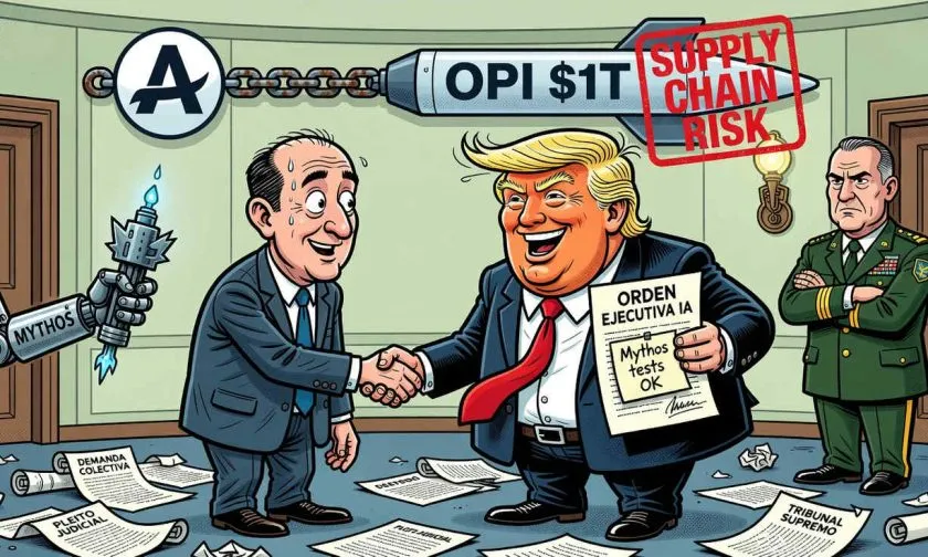 Anthropic y Casa Blanca estarían limando asperezas antes de la IPO de USD 1 billón