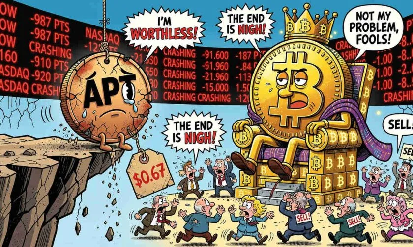 Aptos (APT) se desploma un 86% en un año: ¿tiene futuro esta blockchain o se encamina al olvido el 08 de junio de 2026?