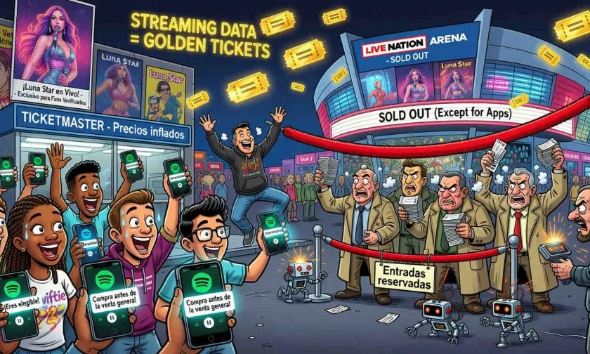 Spotify activa Reserved y promete entradas antes de la venta general para superfans