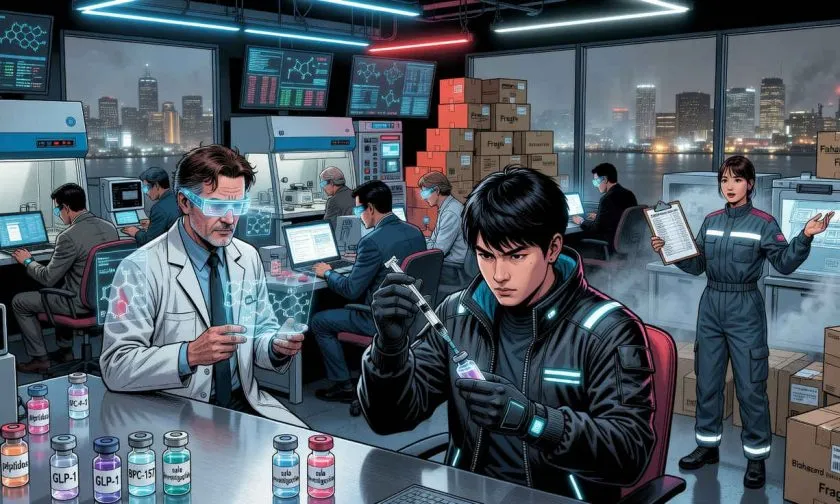 Péptidos chinos: el mercado gris que seduce a biohackers y desafía a la FDA