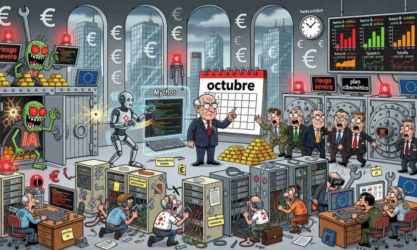 BCE exige a bancos planes contra ciberataques con IA antes de octubre