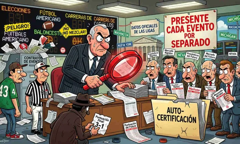 La CFTC endurece las reglas para los mercados de predicción y sus contratos deportivos