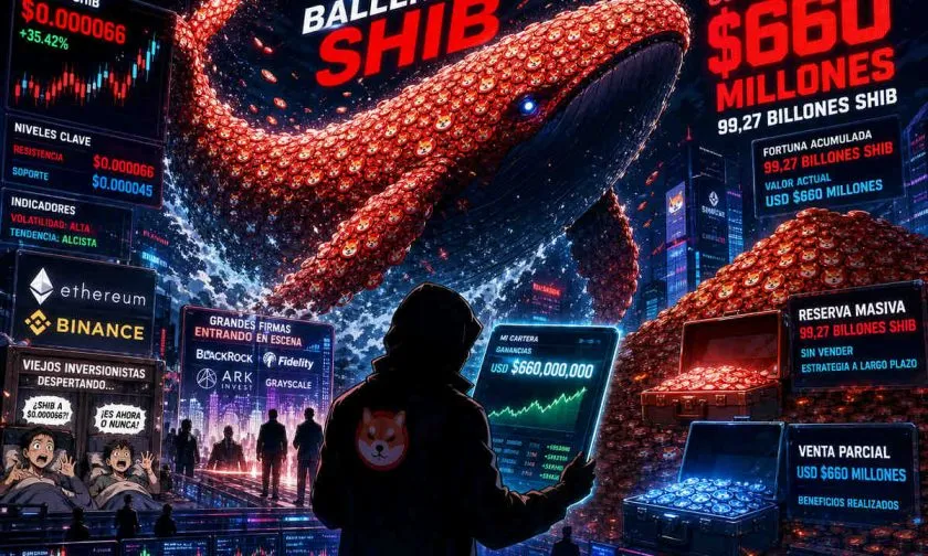 Misteriosa ballena de SHIB ya supera USD $660 millones en ganancias tras nueva venta