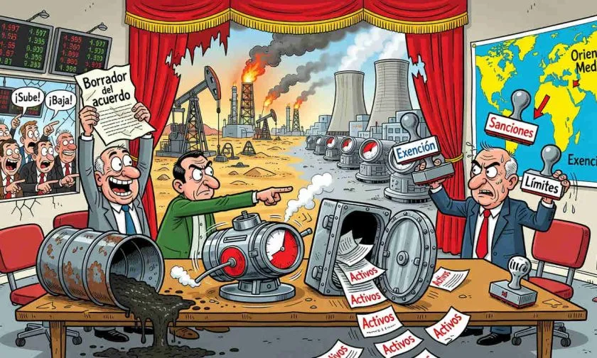 Irán afirma que borrador con EE. UU. incluye alivio petrolero y límites nucleares