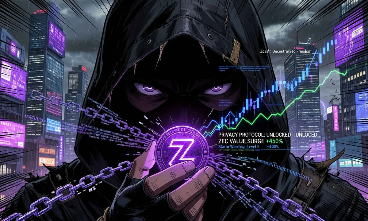Zcash sube 5,41% en 24 horas ante rally de privacidad