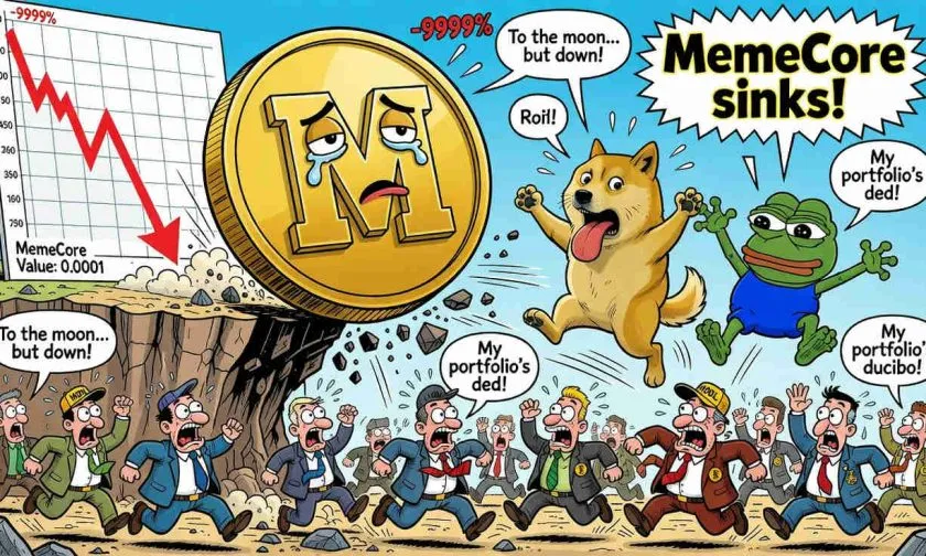 MemeCore ($M) se desploma un 5% este 12 de julio ante retroceso masivo de las memecoins