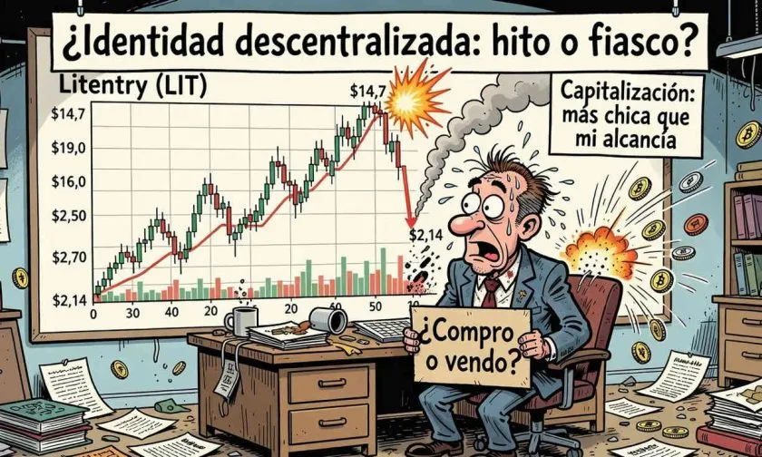 Litentry se aferra a los $2,14 tras un rebote de 133% pero la sombra bajista persiste en 2026