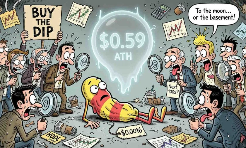 Pump.fun ($PUMP) rebota un 9,19% pero acumula una caída del 99,72% desde su máximo histórico